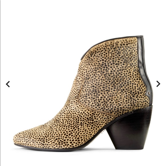 NEW ARIAT MEADOW BROOK CHEETAH HAIR BOOTIE Size: 8 - Picture 3 of 8